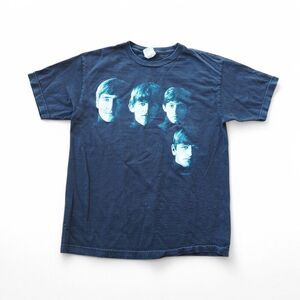 The Beatles Apple Records With the Beatles Vintage 1999 Big Face Band Shirt M